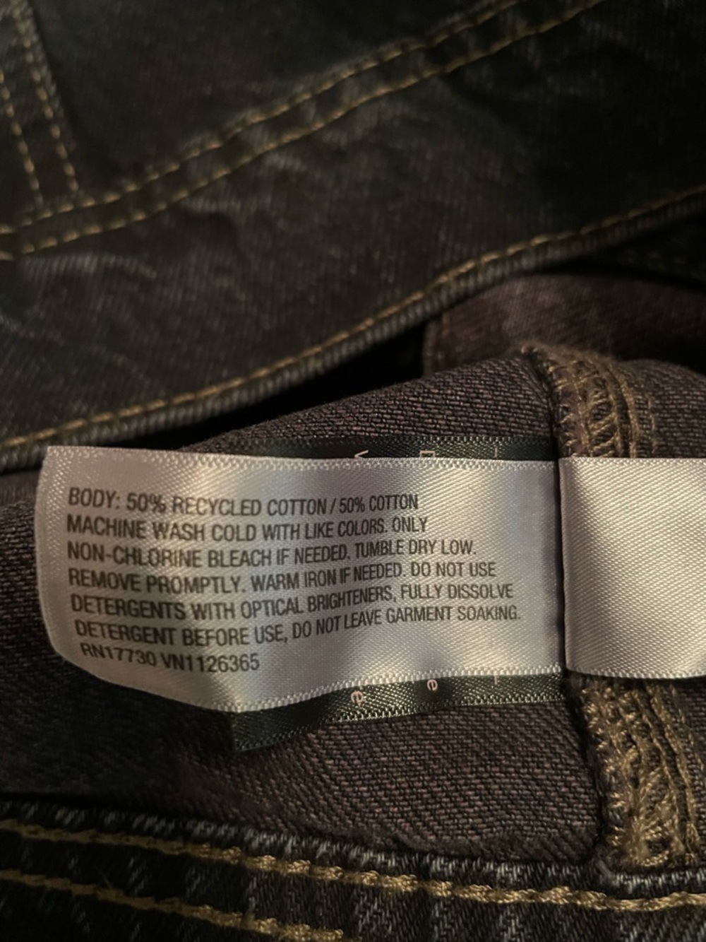 Universal Thread black denim jacket - Picture 5 of 5